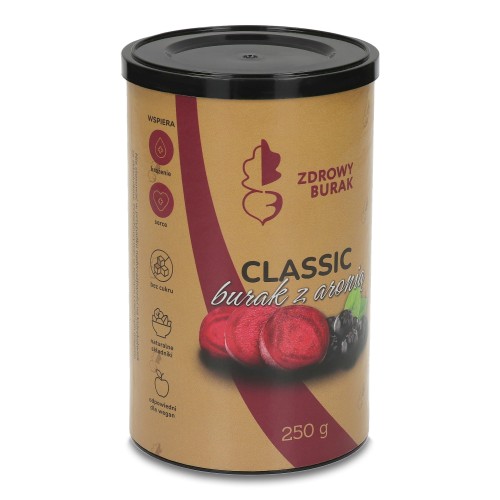Zdrowy Burak Classic 250 g – liofilizowany burak z aronią