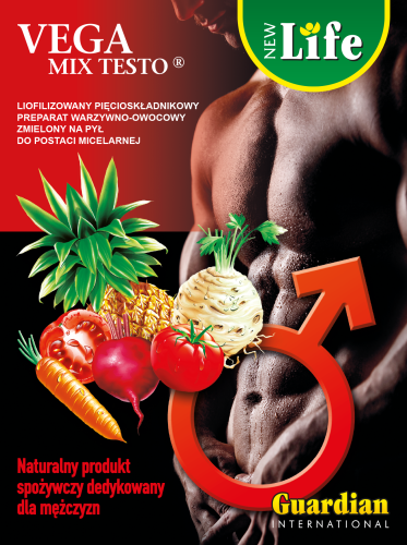 Vega Mix 500 g – liofilizowane owoce i warzywa Guardian International